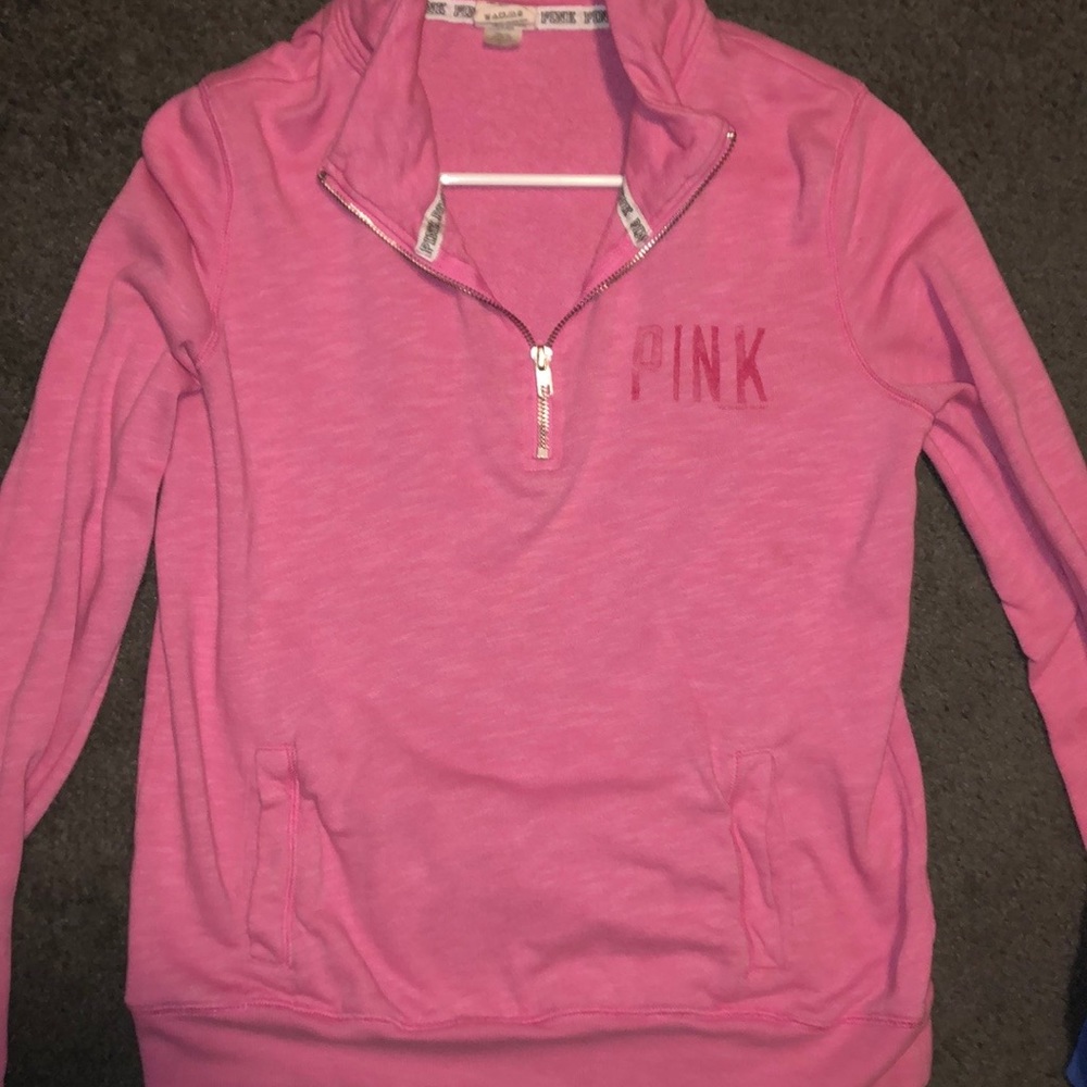 Victoria’s Secret pink zip up hoodie